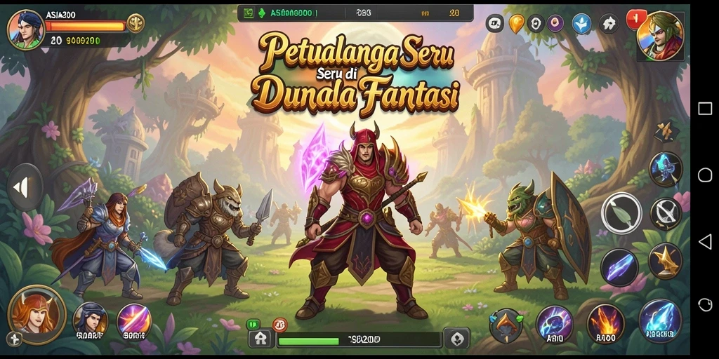 Gameplay ASIA200 yang menampilkan petualangan mendebarkan dan eksplorasi dunia