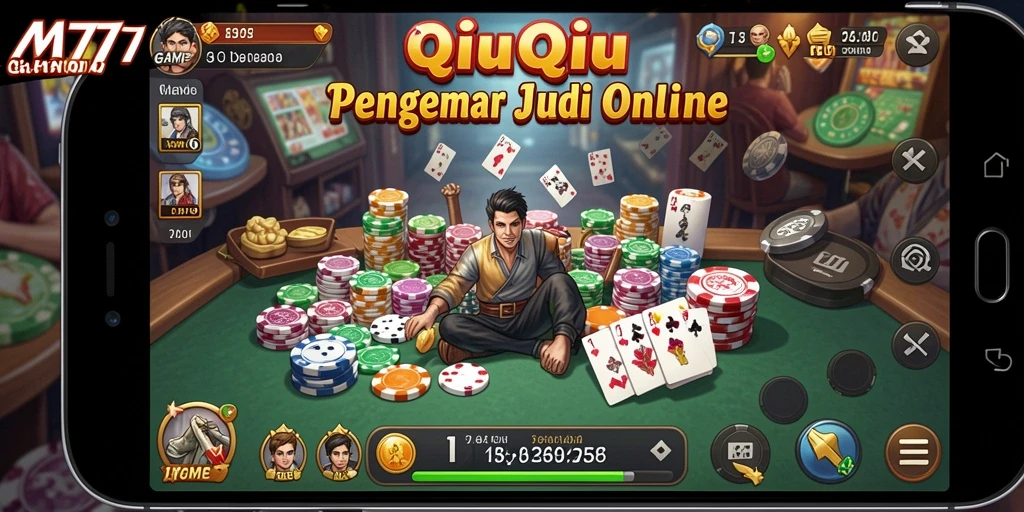 Tampilan menarik dari gameplay QiuQiu di MT777.