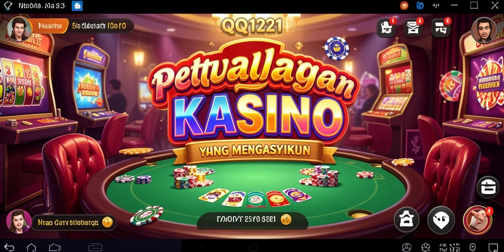 Gameplay QQ1221 yang seru dan menantang di dunia Kasino.