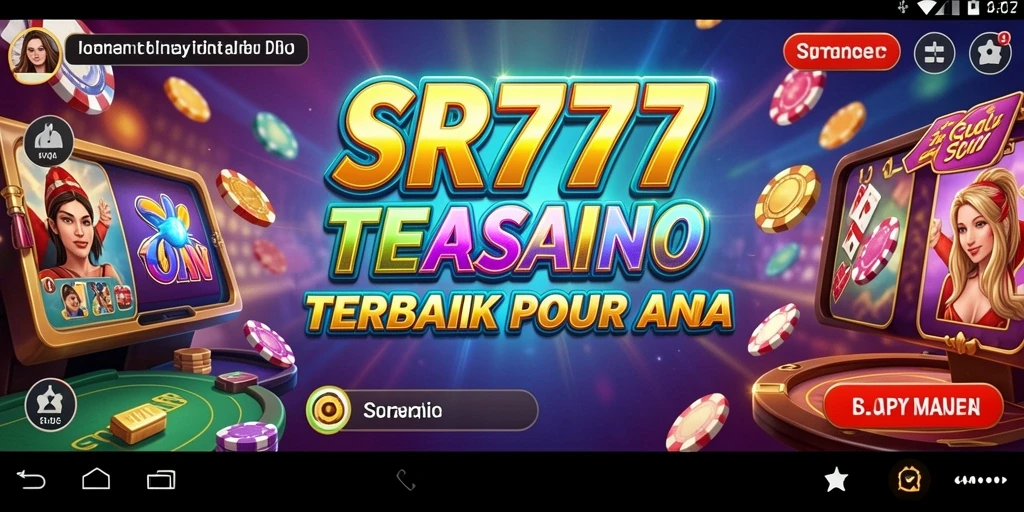 Tampilan gameplay SR777 yang seru dan menarik di dunia Kasino.