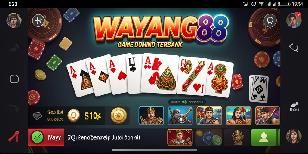 Screenshot gameplay WAYANG88 yang seru dan interaktif.